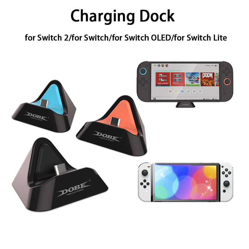 Gaming Console Portable - Controller Charger Dock for Switch 2/