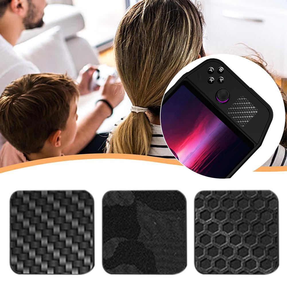 Gaming Console Setup - Carbon Fiber Patterned Stickers For Legion