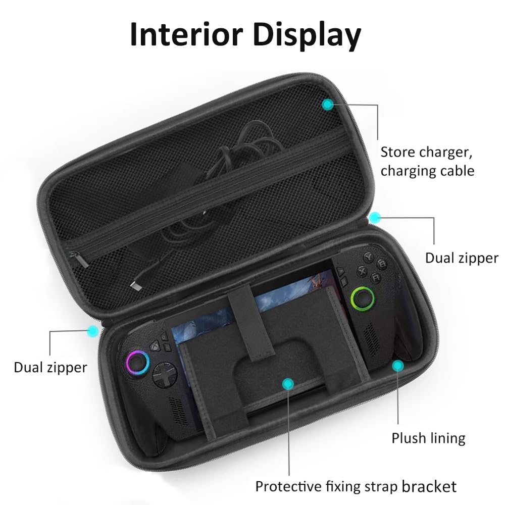 Travel EVA Carrying Case for A - Gaming Console Rog Ally ulasan dan harga