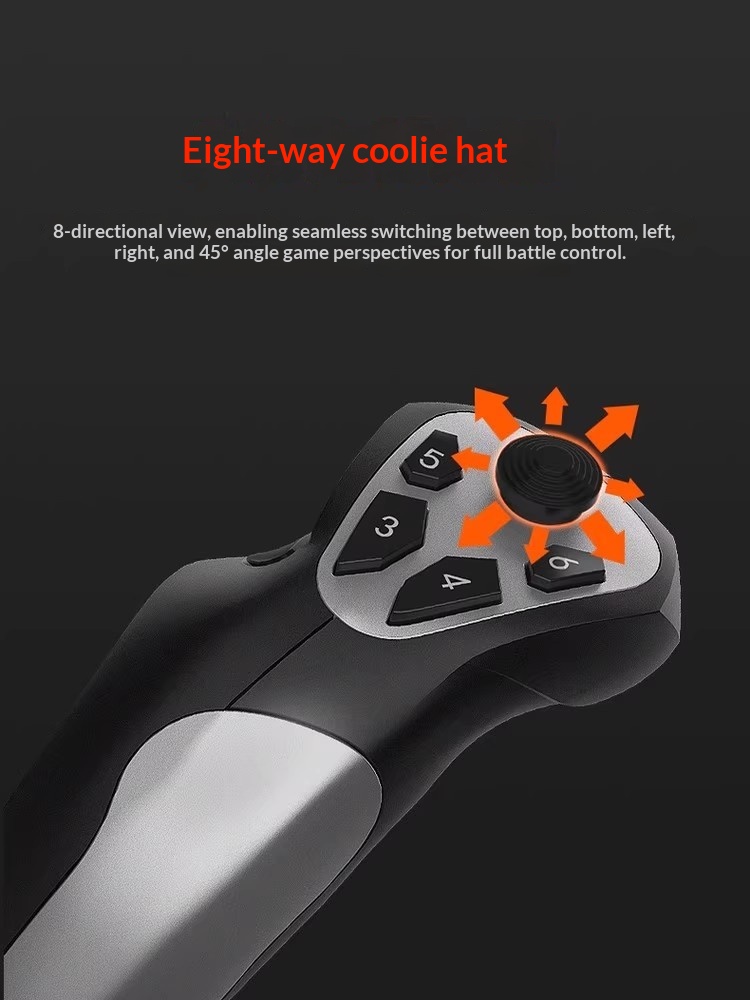 PXN F16 Simulated Flight Stick - Flight Joystick Sim ulasan dan harga