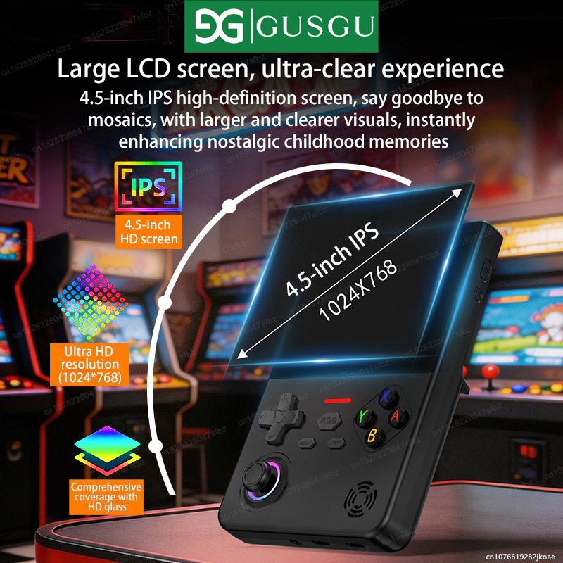 New GUSGU H7 Handheld Game Con - Gaming Console 6 Year Old ulasan dan harga