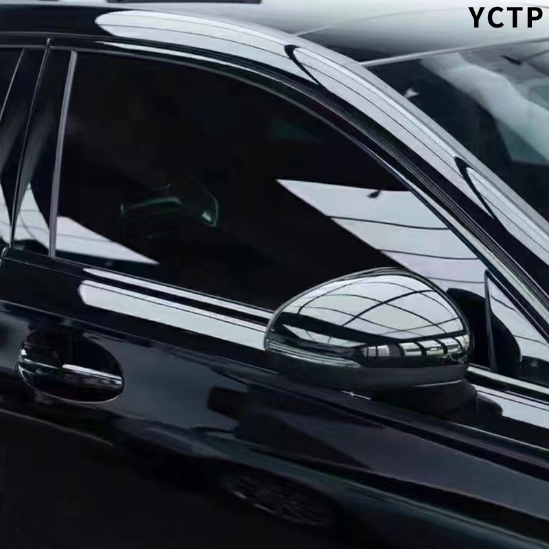 Classical Glossy Black Vinyl W - Console Skin Wrap ulasan dan harga