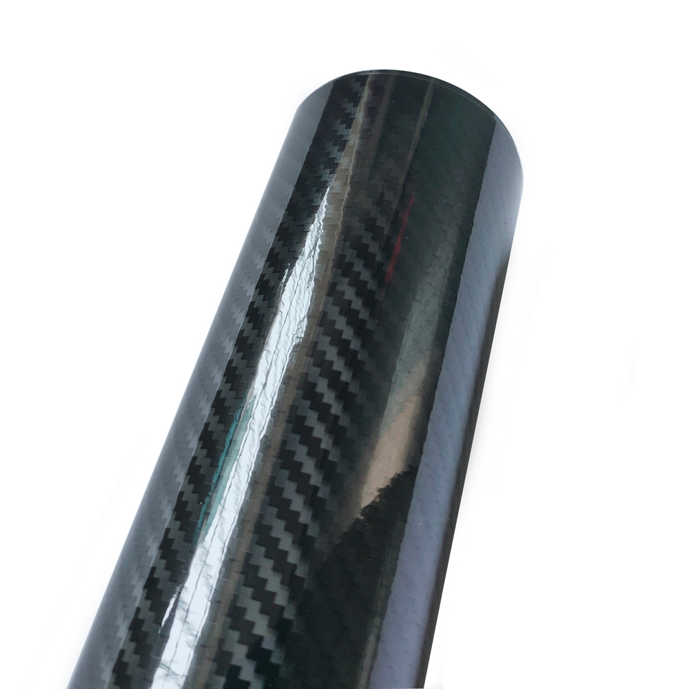 3D 4D 5D 6D Black Carbon Fiber - Console Skin Wrap ulasan dan harga