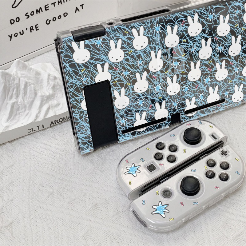 Kawaii Miffy Console Case for  - Gaming Console Nintendo ulasan dan harga