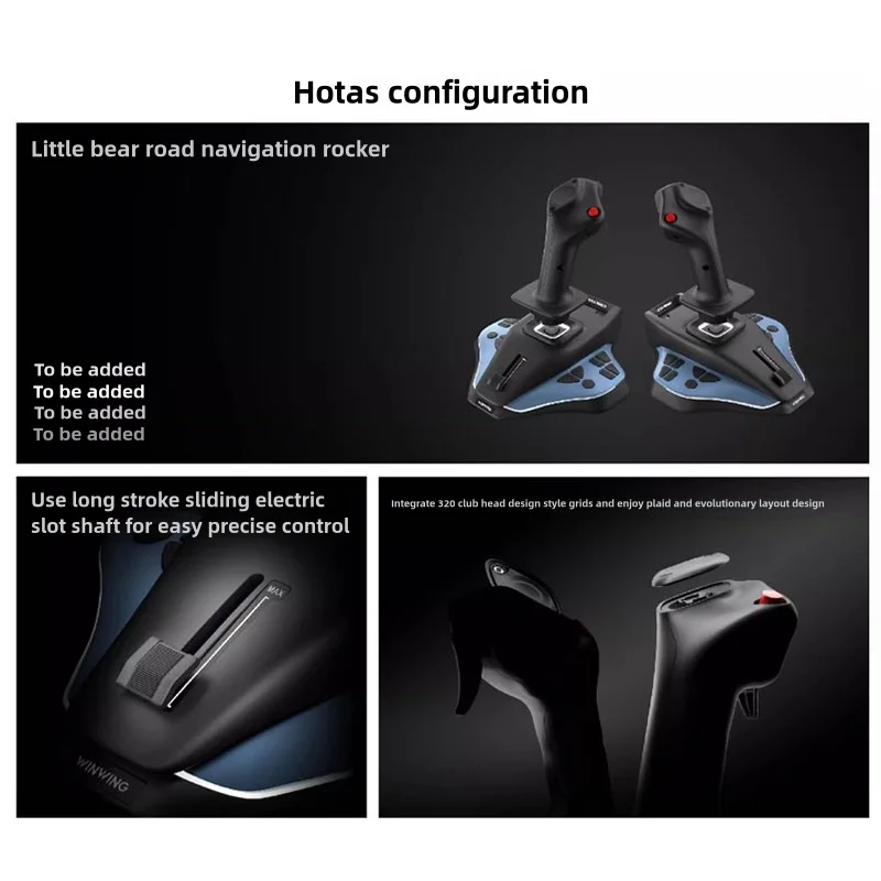 WINWING URSA MINOR Airline Joy - Flight Joystick Sim ulasan dan harga