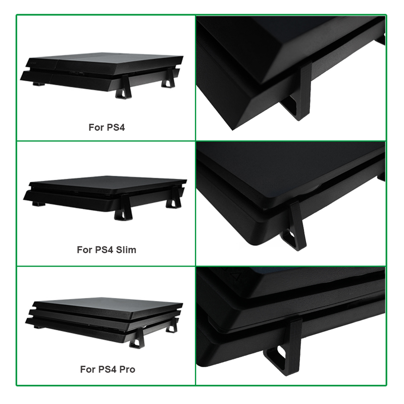 4Pcs Cooling Horizontal Holder - Gaming Console Best ulasan dan harga