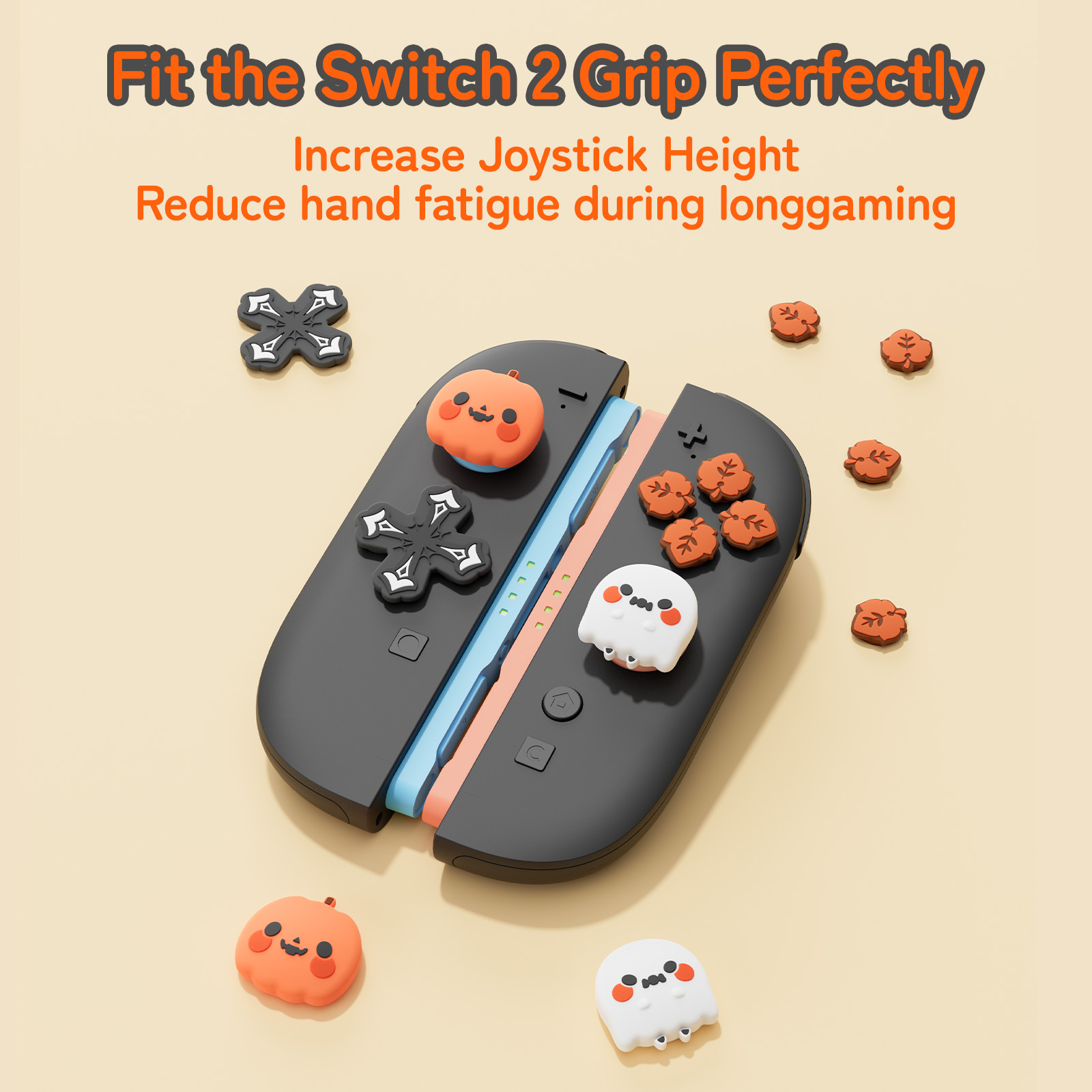 GeekShare Pumpkins and Ghosts  - Thumb Grip Joystick ulasan dan harga