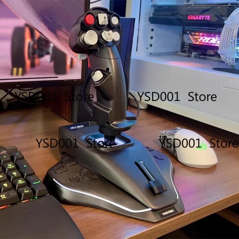 Dual Throttle Flight Sim Joyst - Flight Joystick Sim ulasan dan harga