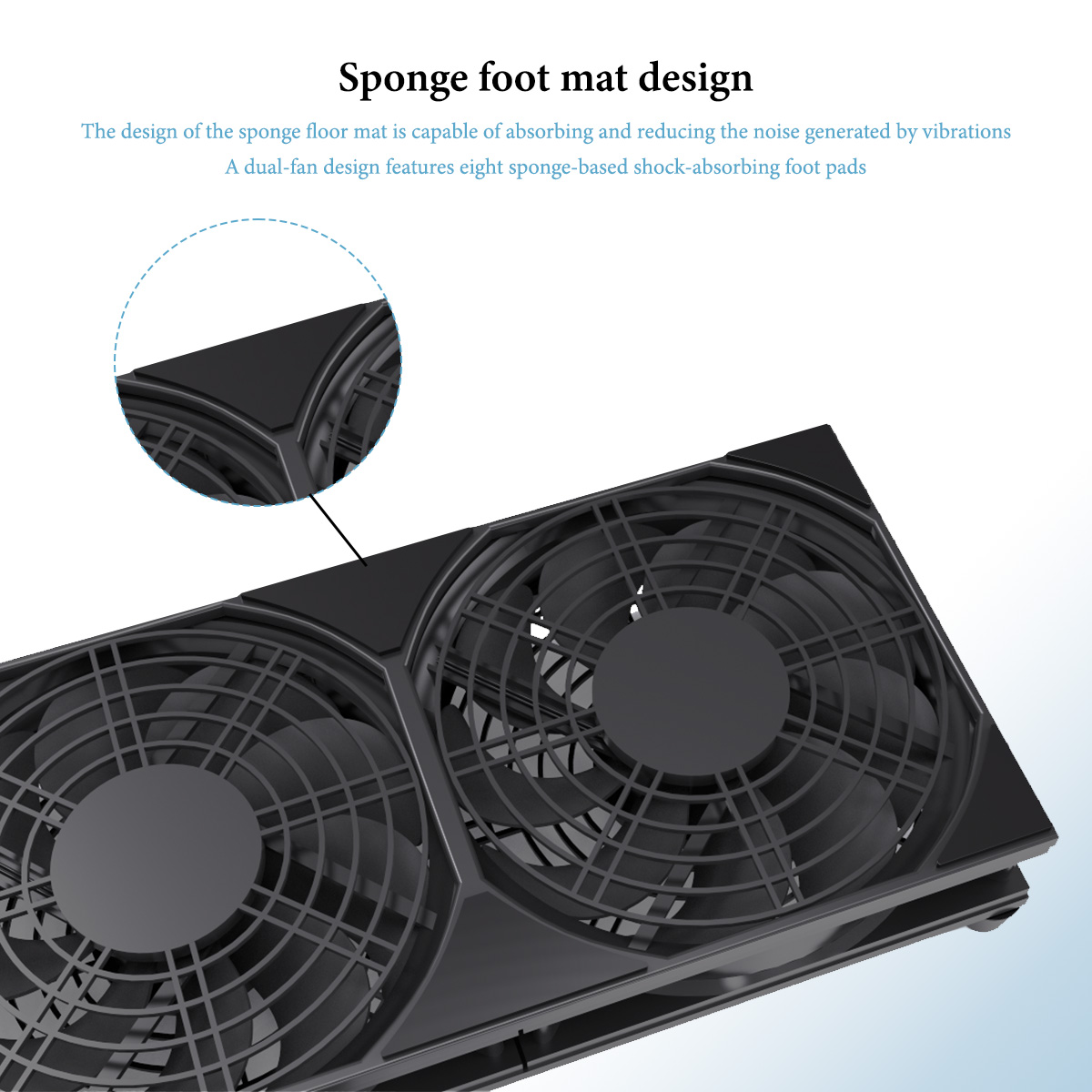 Dual USB Cooling Fan with 3-Sp - Gaming Console Setup ulasan dan harga