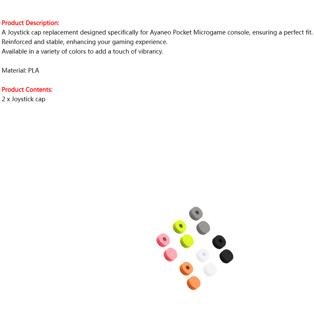 Joystick cap Replacement Parts - Gaming Console Setup ulasan dan harga