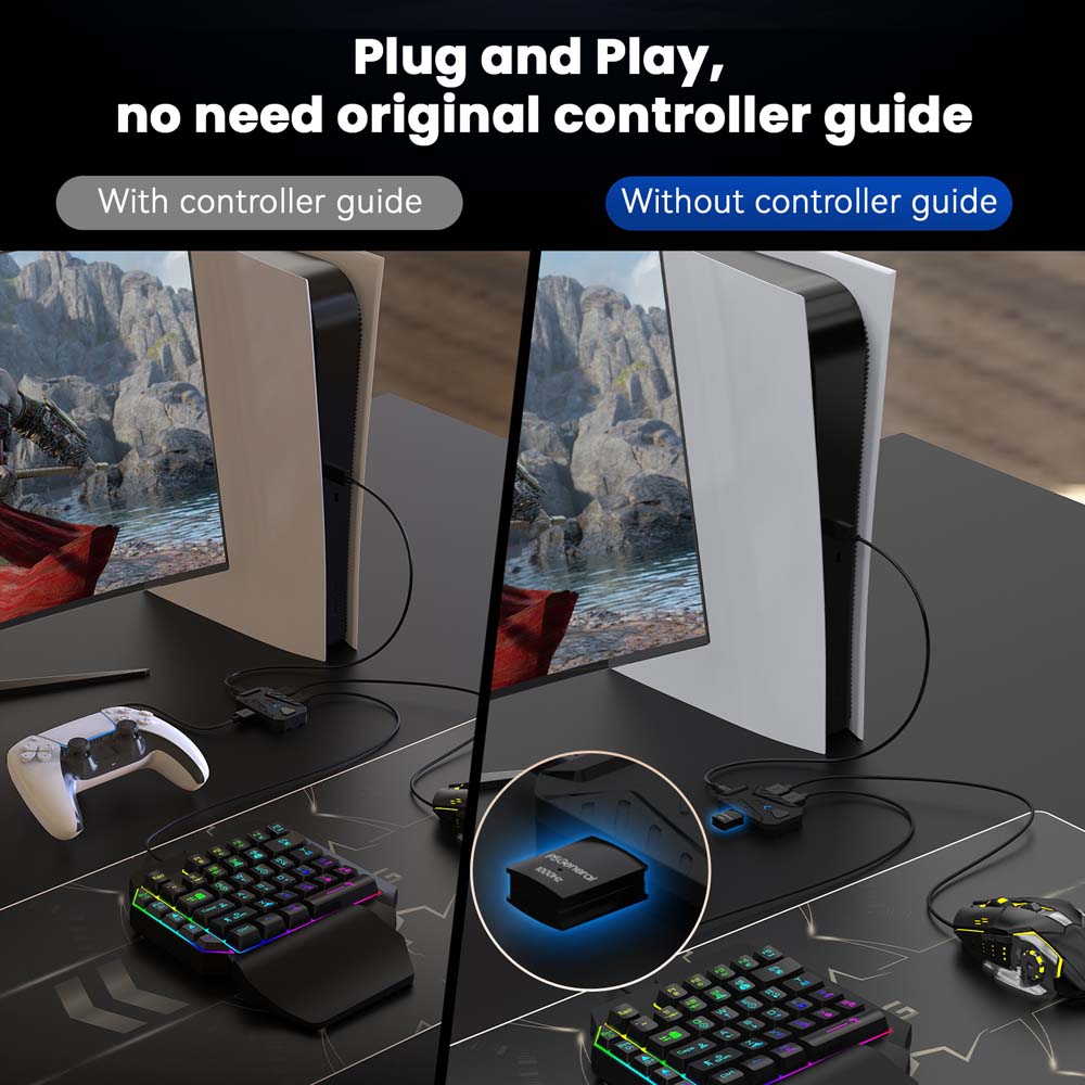 for PS5 Gaming Keyboard Mouse  - Gaming Console Setup ulasan dan harga