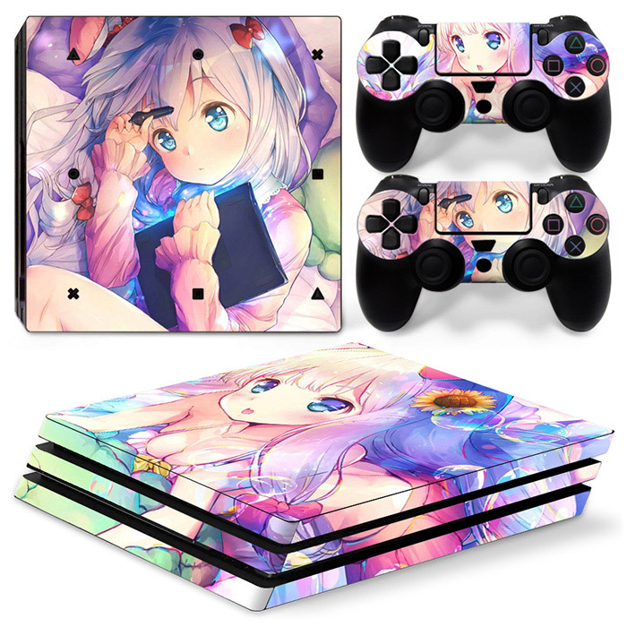 Cute girl style Protective Sti - Gaming Console Drawing ulasan dan harga