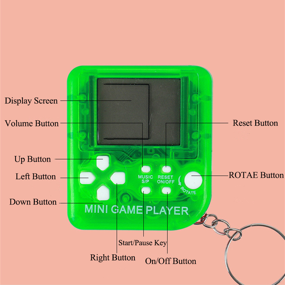 GAMINJA Retro Mini Handheld Ga - Gaming Console For 10 Year Old ulasan dan harga