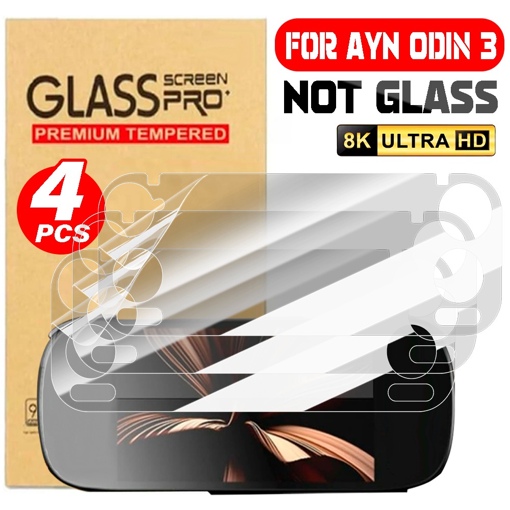 1-4Pcs HD Soft Film Screen Pro - Gaming Console Portable ulasan dan harga