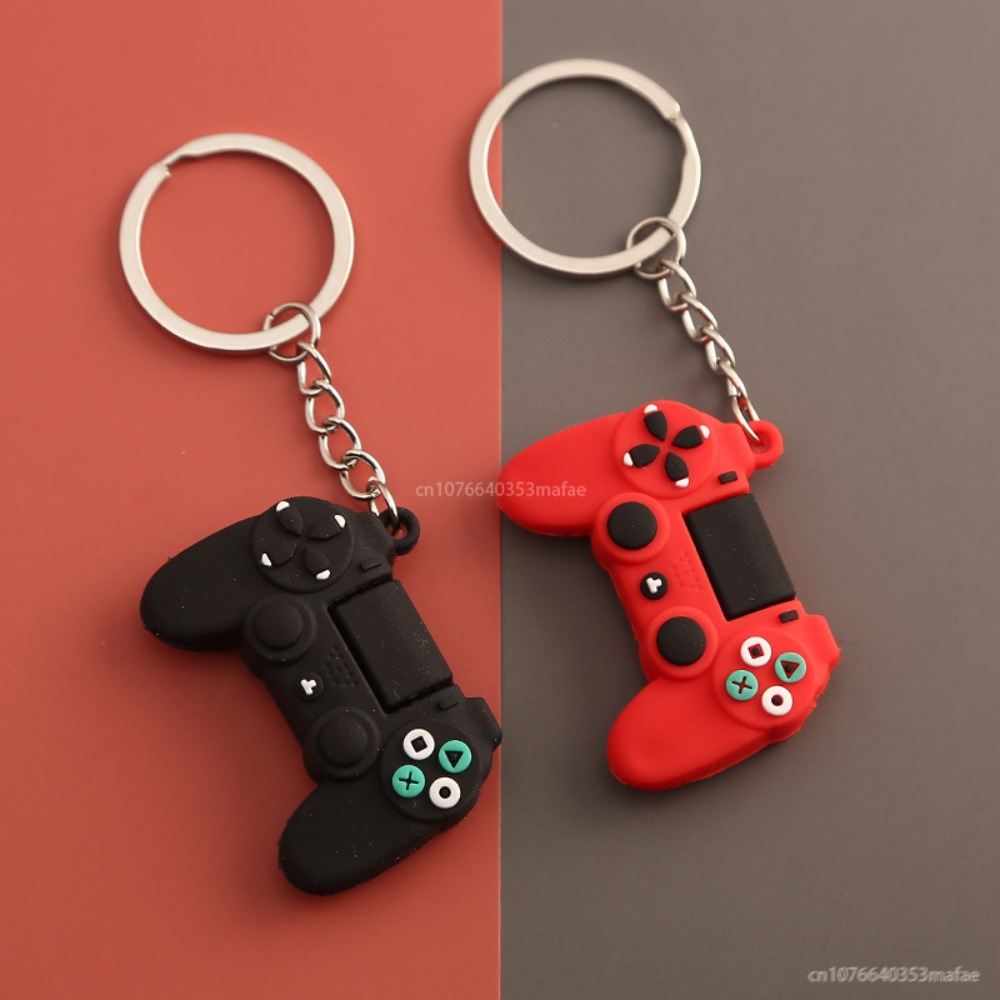Video Game Handle Keyring for  - Flight Joystick Sim ulasan dan harga