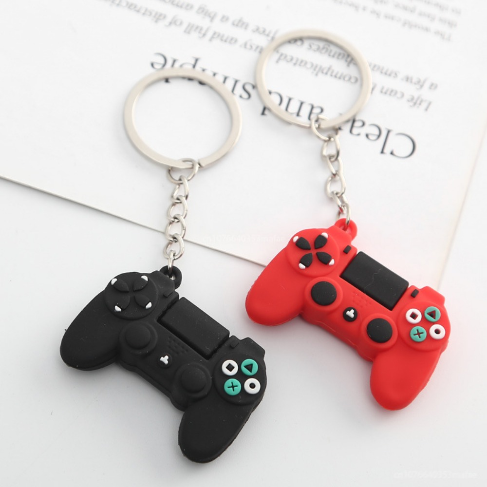 Video Game Handle Keyring for  - Flight Joystick Sim ulasan dan harga