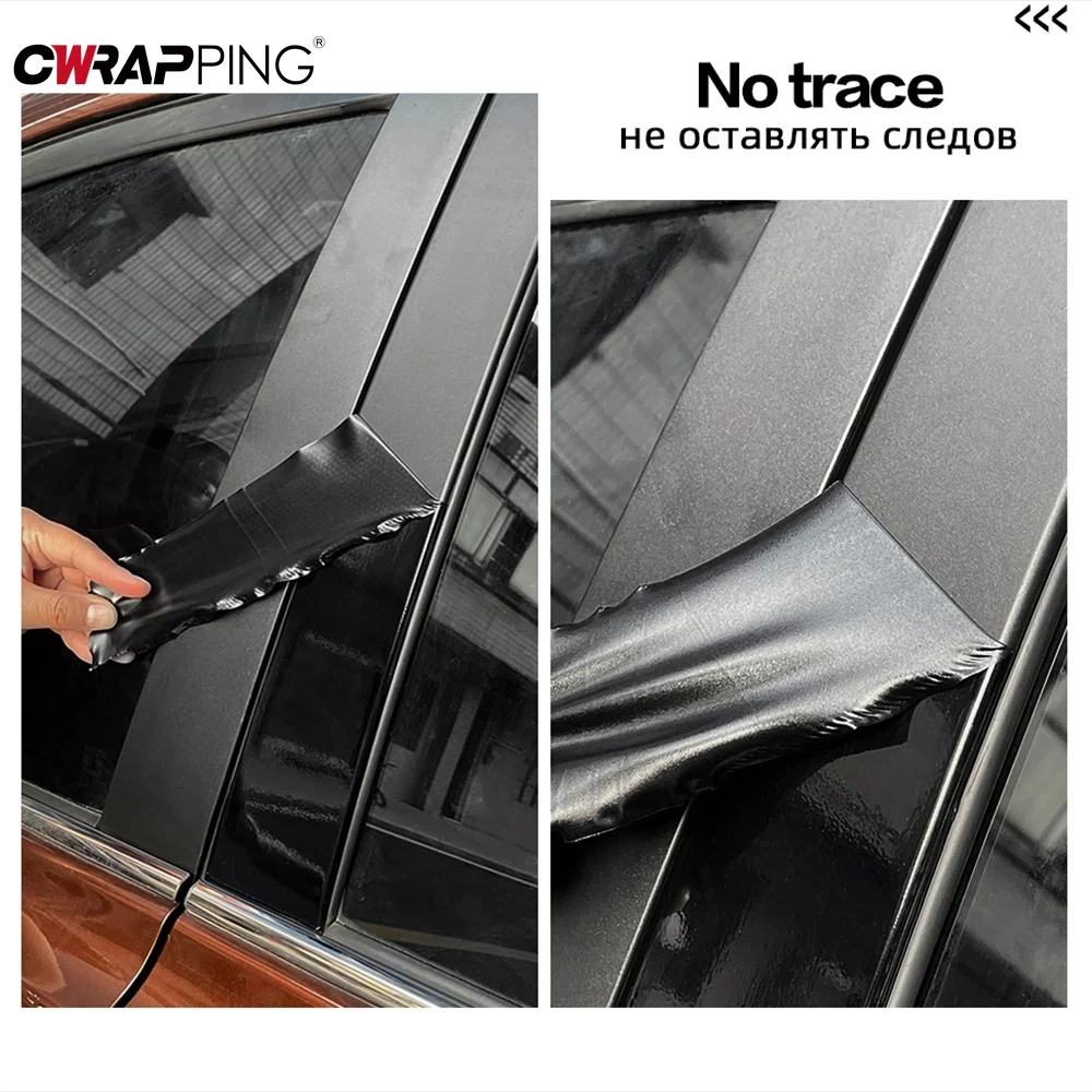 3D Carbon Fiber Vinyl Wrap Fil - Console Skin Wrap ulasan dan harga
