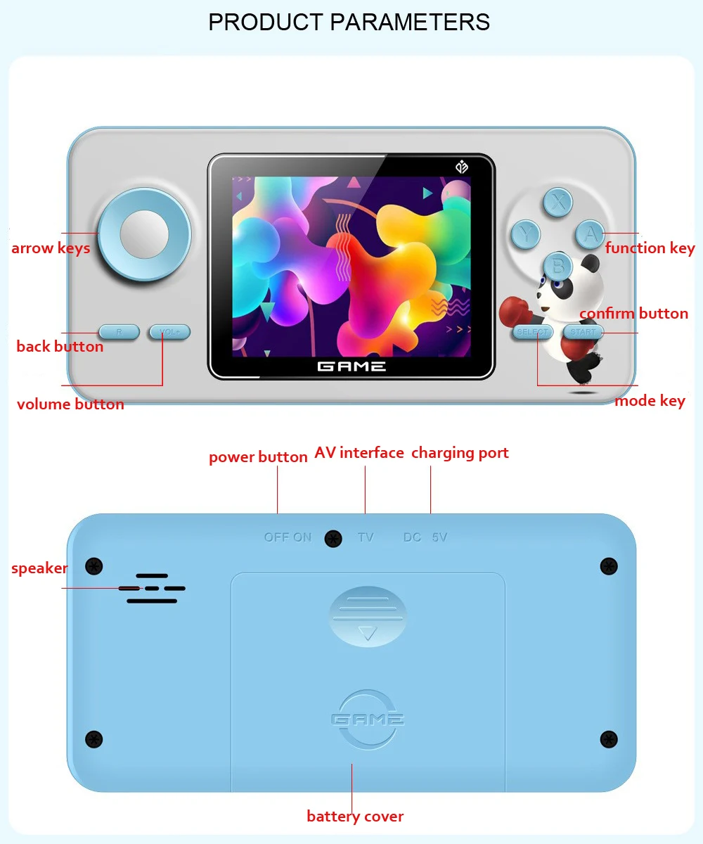 New S5 Mini Retro Video Gaming - Gaming Console For 10 Year Old ulasan dan harga
