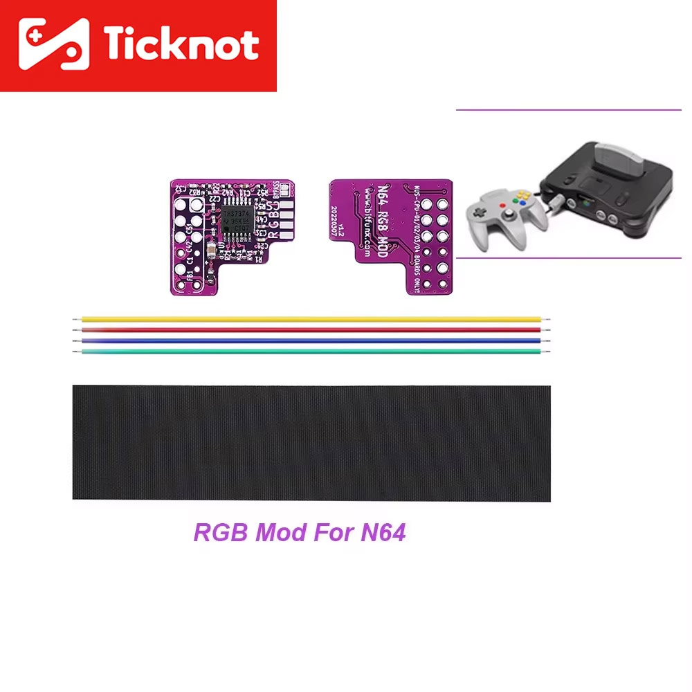 RGB Mod Chip For N64 NTSC Game - Gaming Console Nintendo ulasan dan harga
